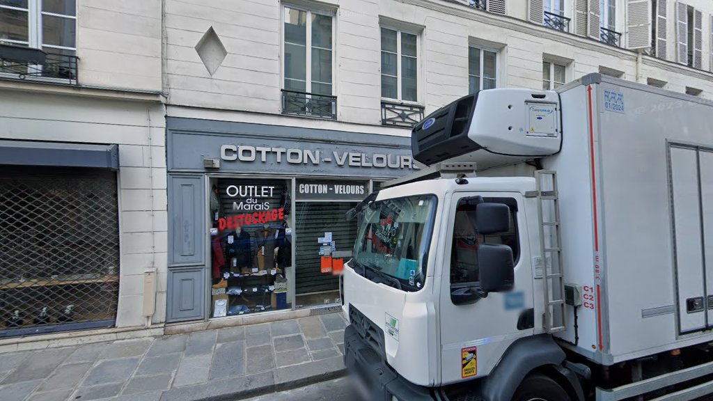 Cotton velours