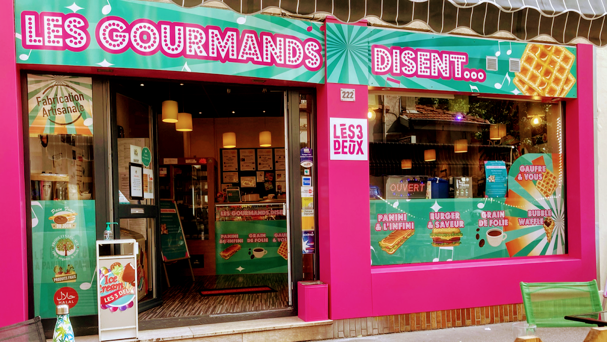 LES GOURMANDS DISENT -LES3DEUX